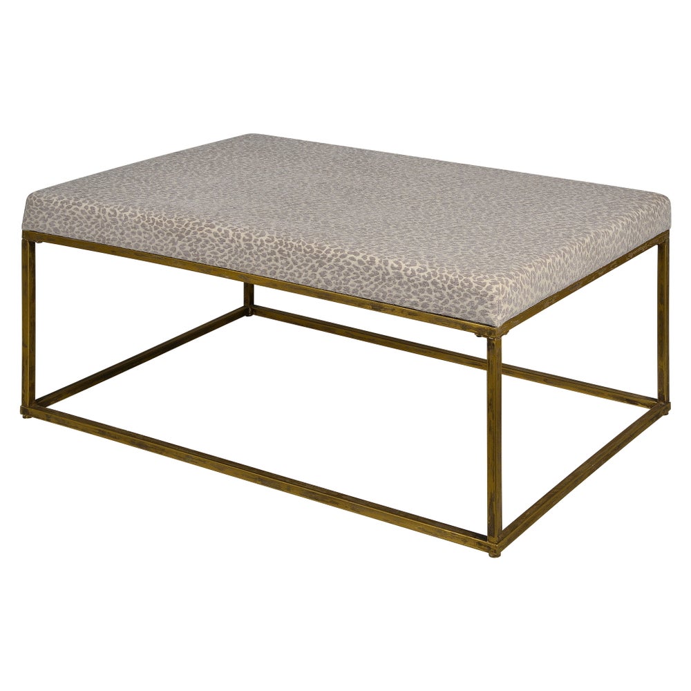 Miley Ottoman (Snow Leopard)