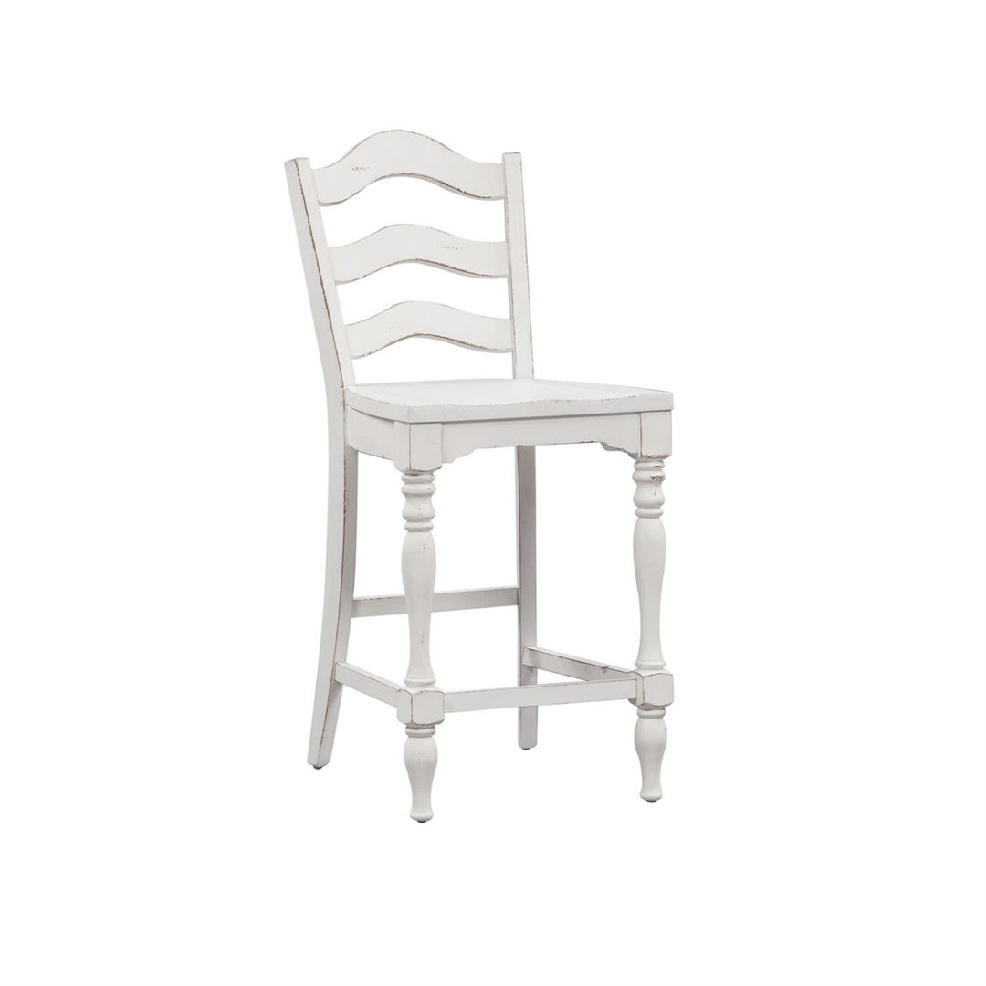 Magnolia Manor Ladder Back Counter Chair