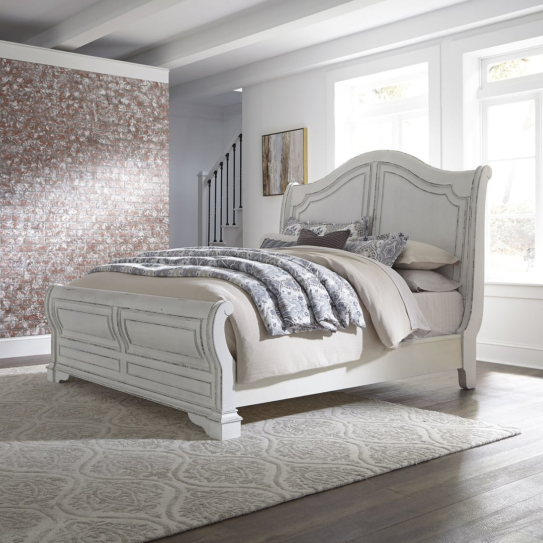 Magnolia Manor Queen Sleigh Bed