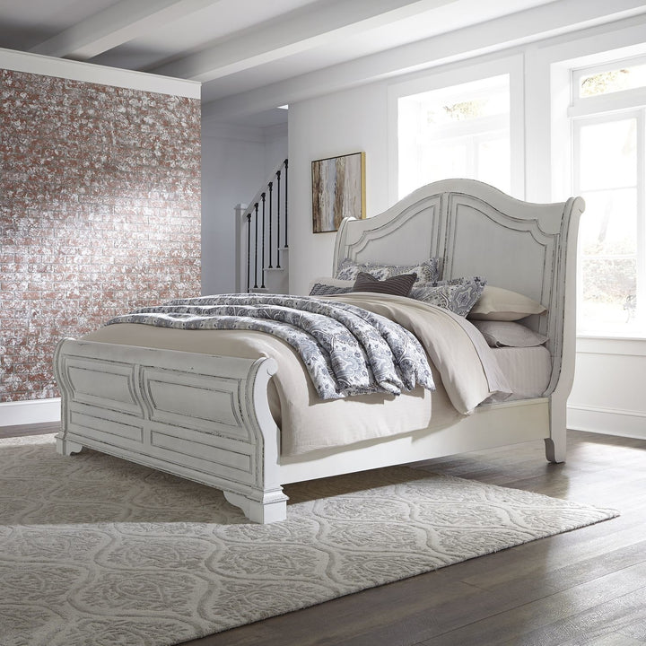 Magnolia Manor Queen Sleigh Bed
