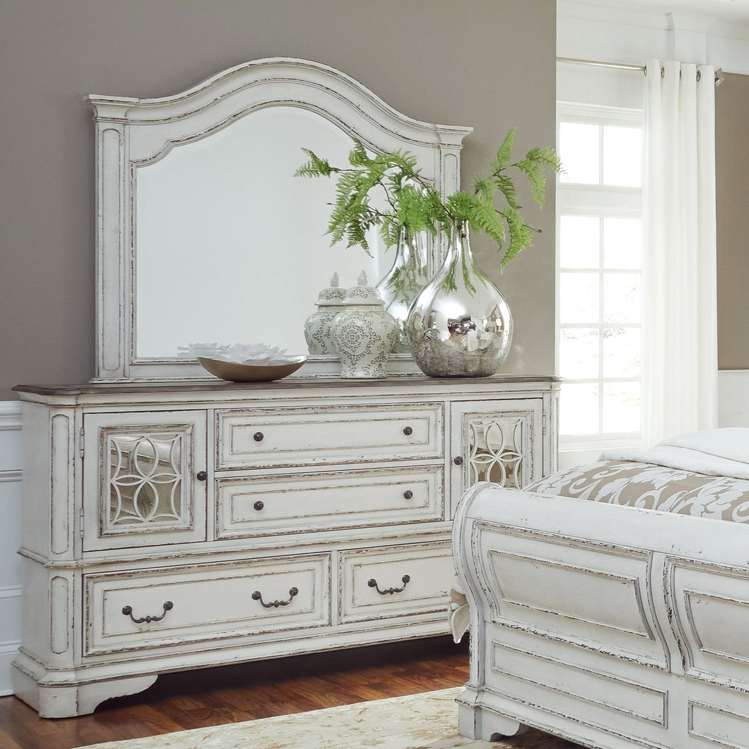 Magnolia Manor Arched Mirror