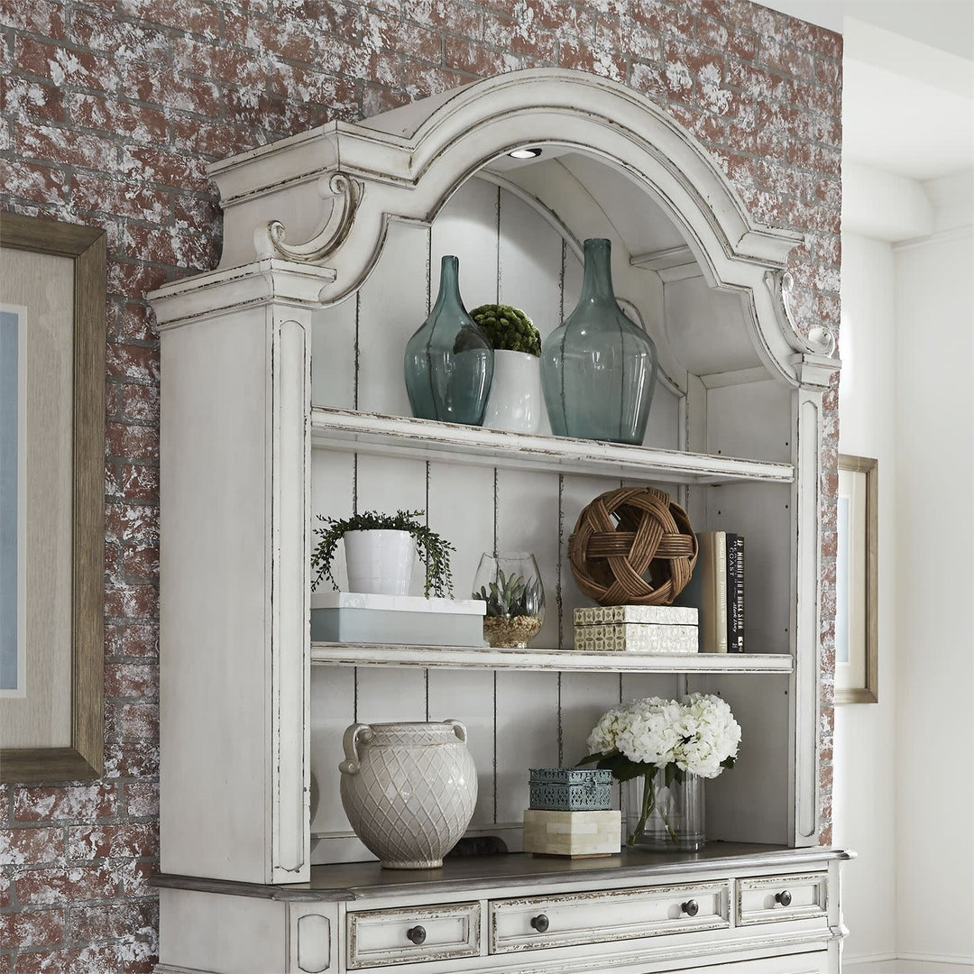 Magnolia Manor Credenza Hutch