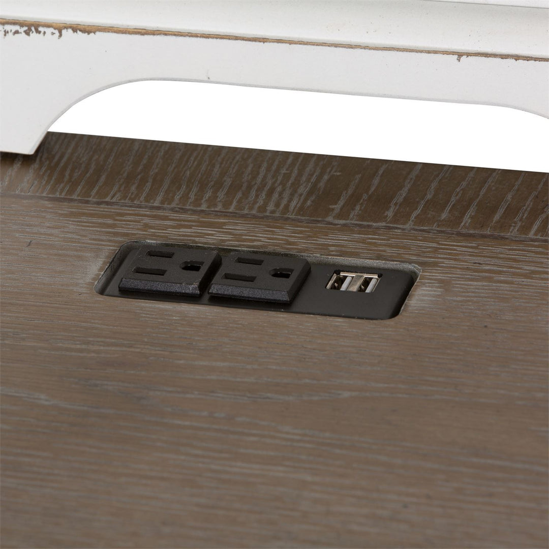 Magnolia Manor Credenza & Hutch