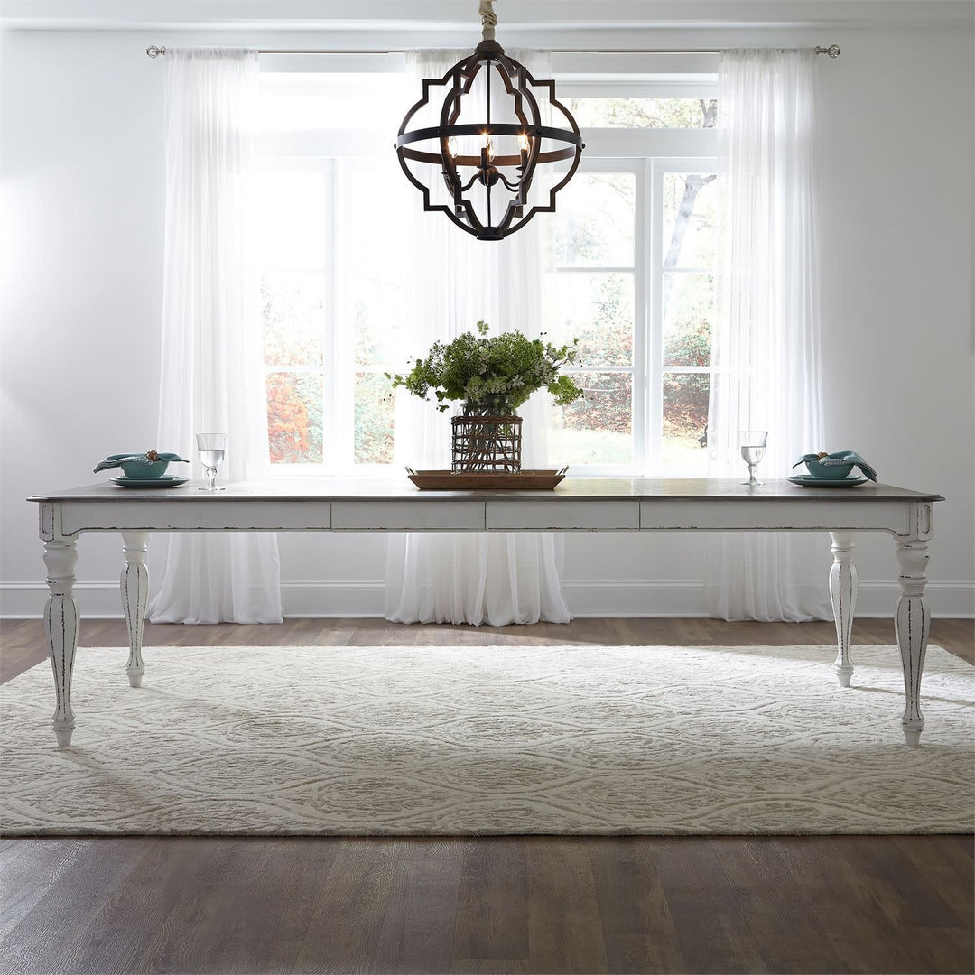 Magnolia Manor Rectangular Leg Table