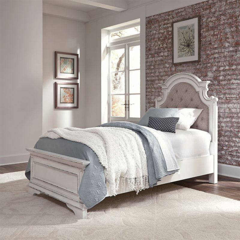 Magnolia Manor Twin Upholstered Bed