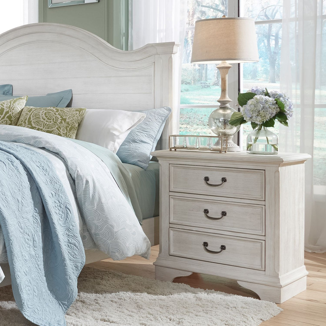 Bayside 3 Drawer Night Stand