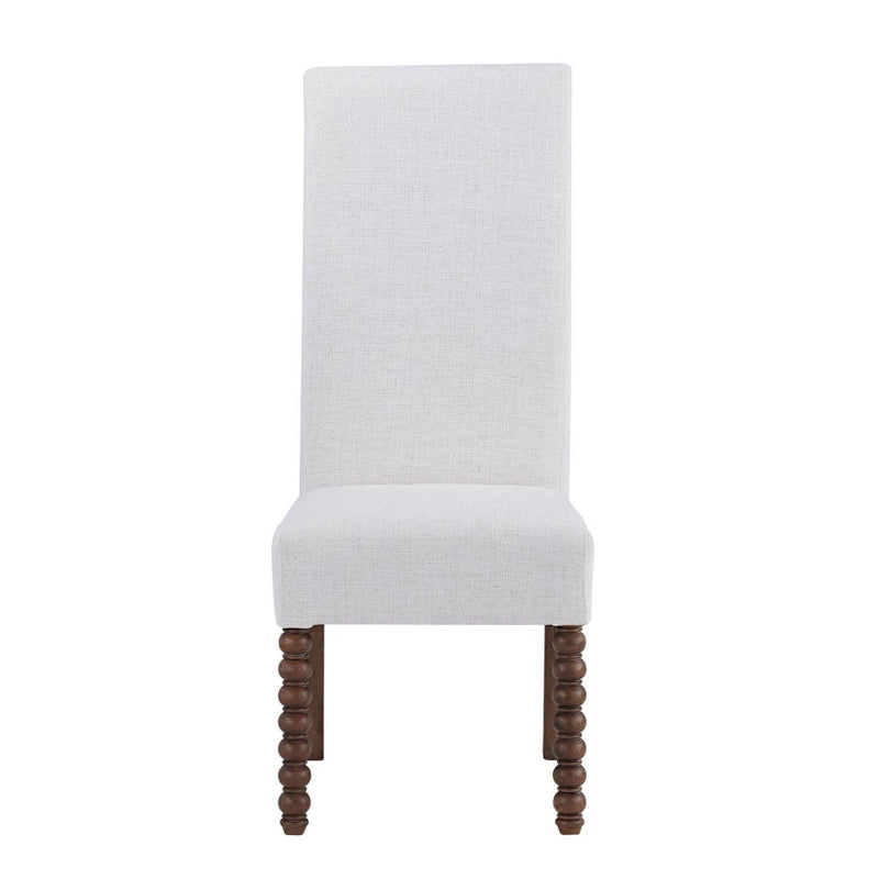Assembled Classic Parsons Chair III (Cotton Boll)