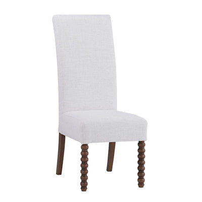 Assembled Classic Parsons Chair III (Cotton Boll)