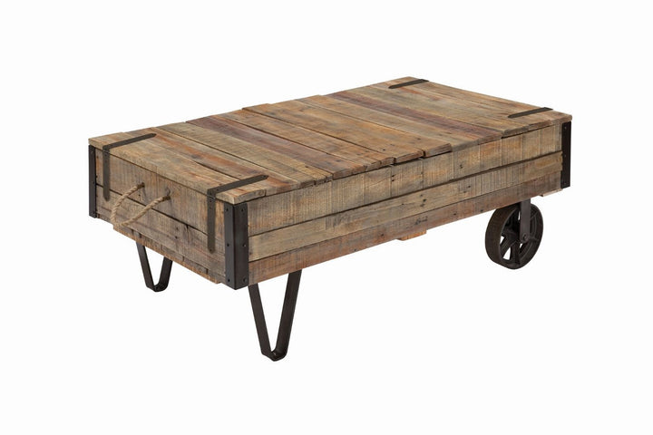 Industral Cart Cocktail Table