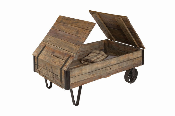 Industral Cart Cocktail Table