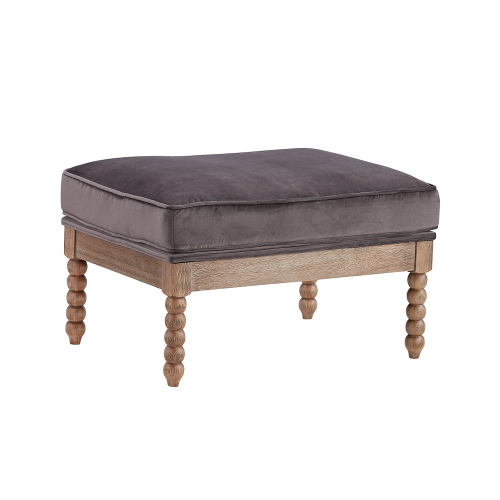 Willow Ottoman (Brownstone)