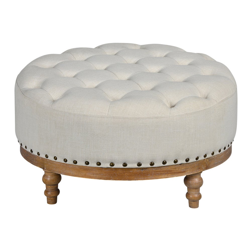 Paxton Ottoman (Talc)