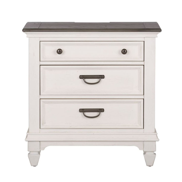 Allyson Park Night Stand w/ Charging Station