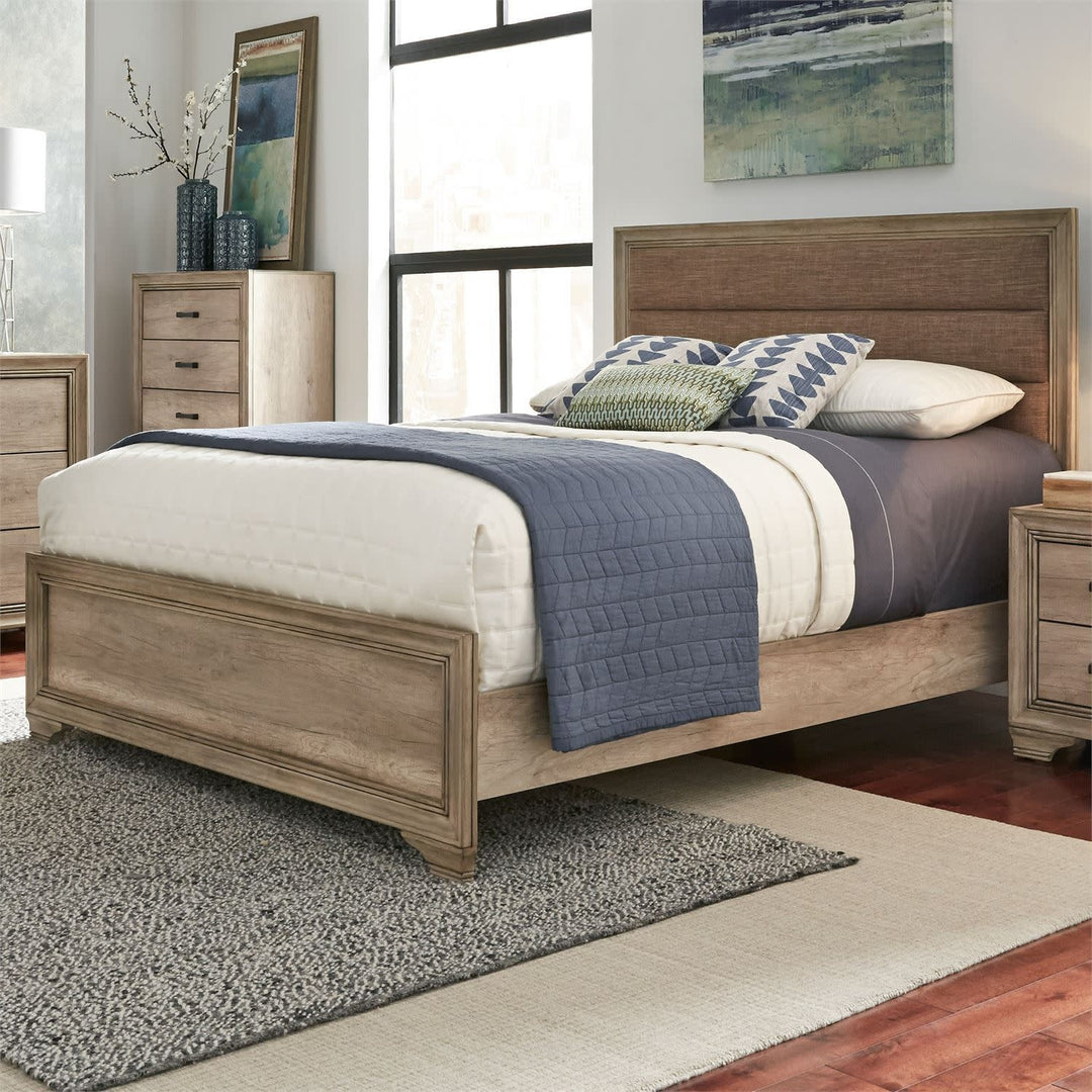 Sun Valley Queen Upholstered Bed