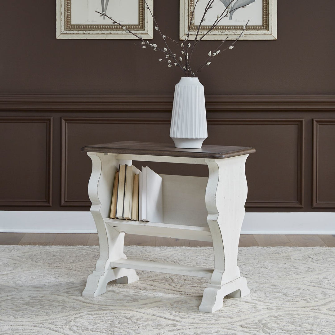 Library Chair Side Table