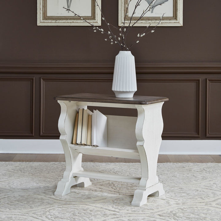 Library Chair Side Table