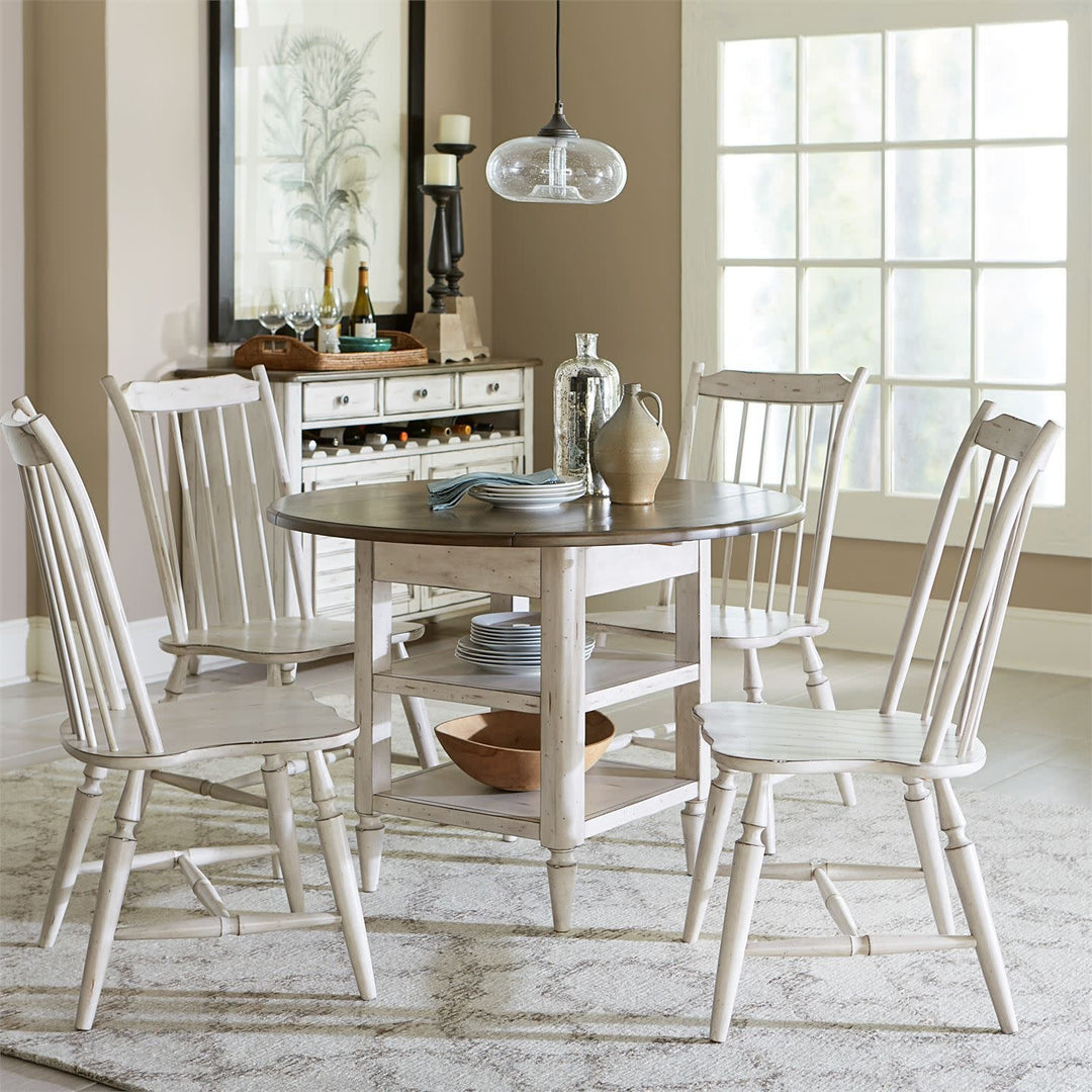 Oak Hill 5 Piece Drop Leaf Set