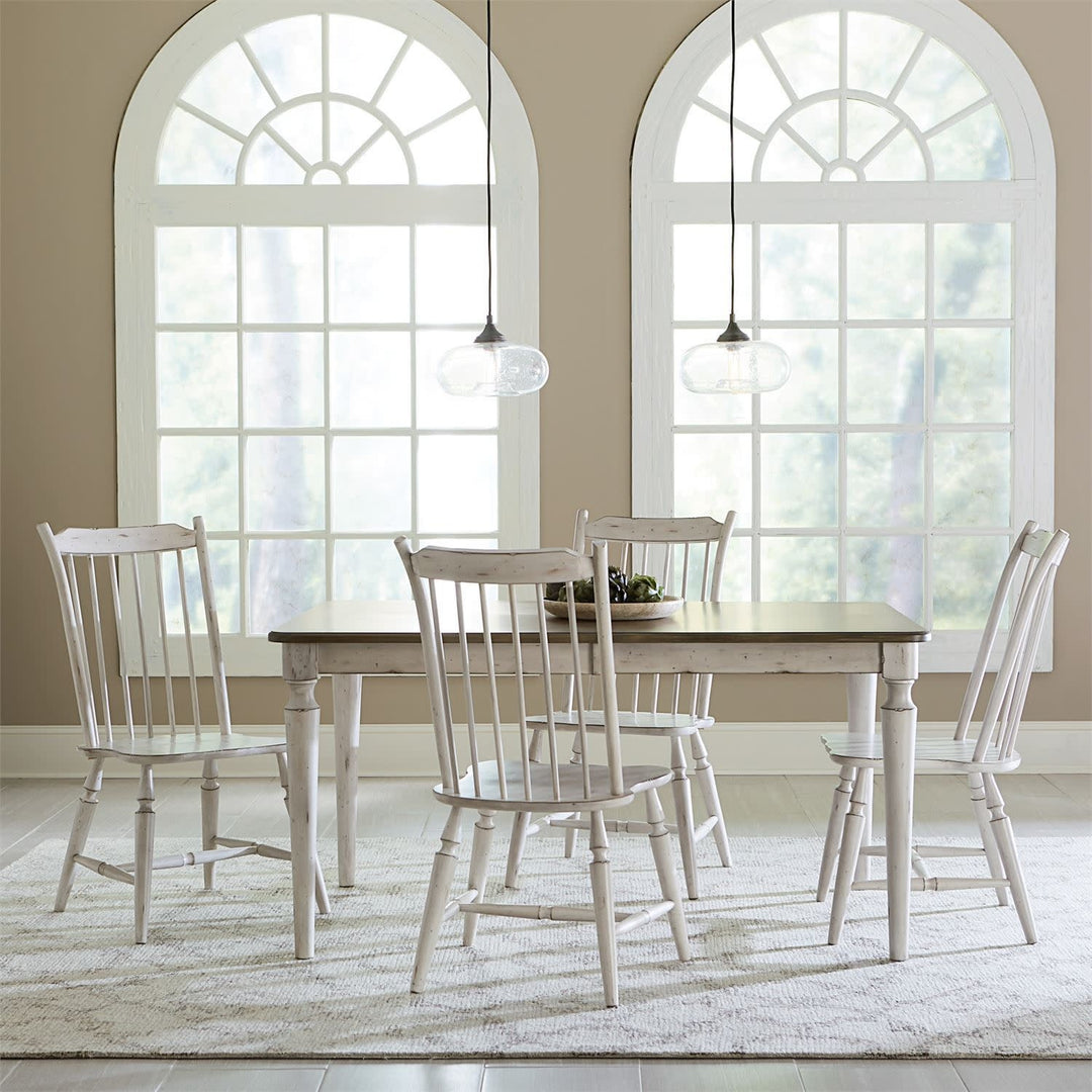 Oak Hill 5 Piece Rectangular Table Set