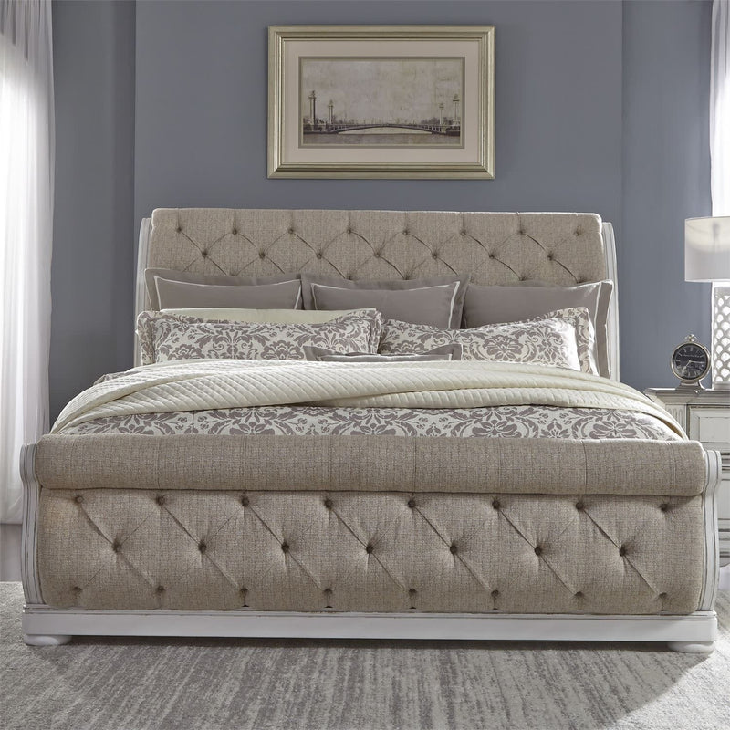 Abbey Park Queen Uph Sleigh Bed