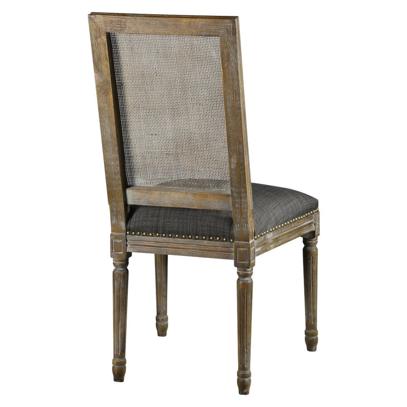 Square Maxwell Side Chair W/ Cane(Urban Bark)