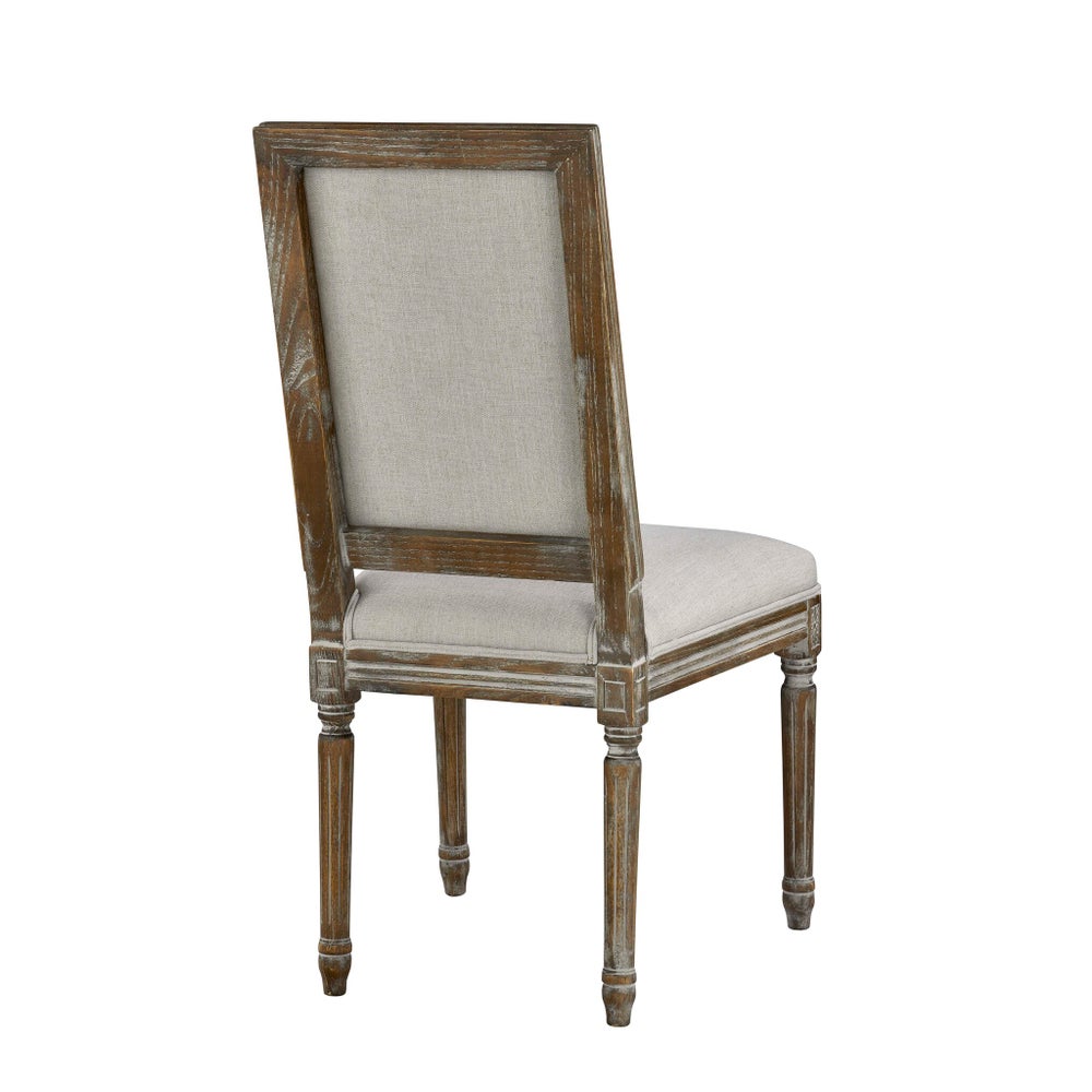 Square Maxwell Side Chair (Grey)