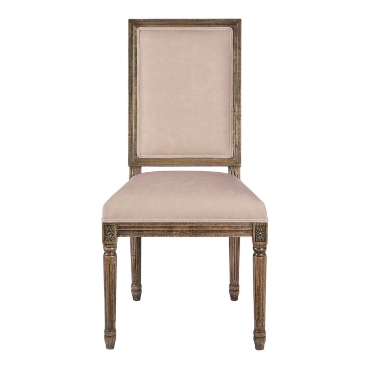 Square Maxwell Side Chair (Mushroom PU)
