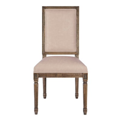 Square Maxwell Side Chair (Mushroom PU)
