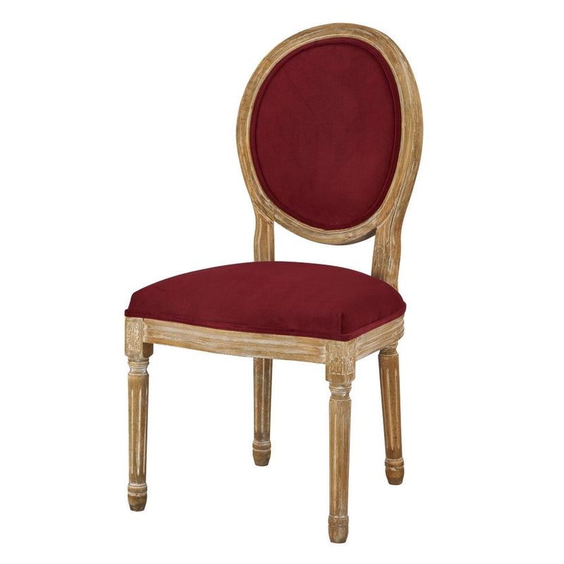 Round Maxwell Side Chair (Berry)