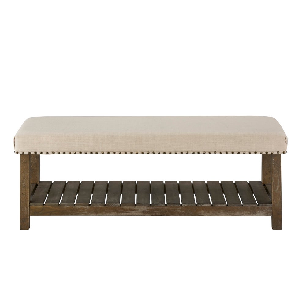 Bailey Bench (Putty)