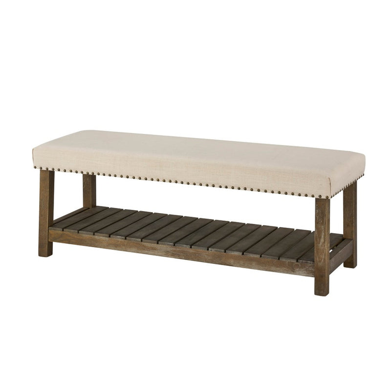Bailey Bench (Putty)