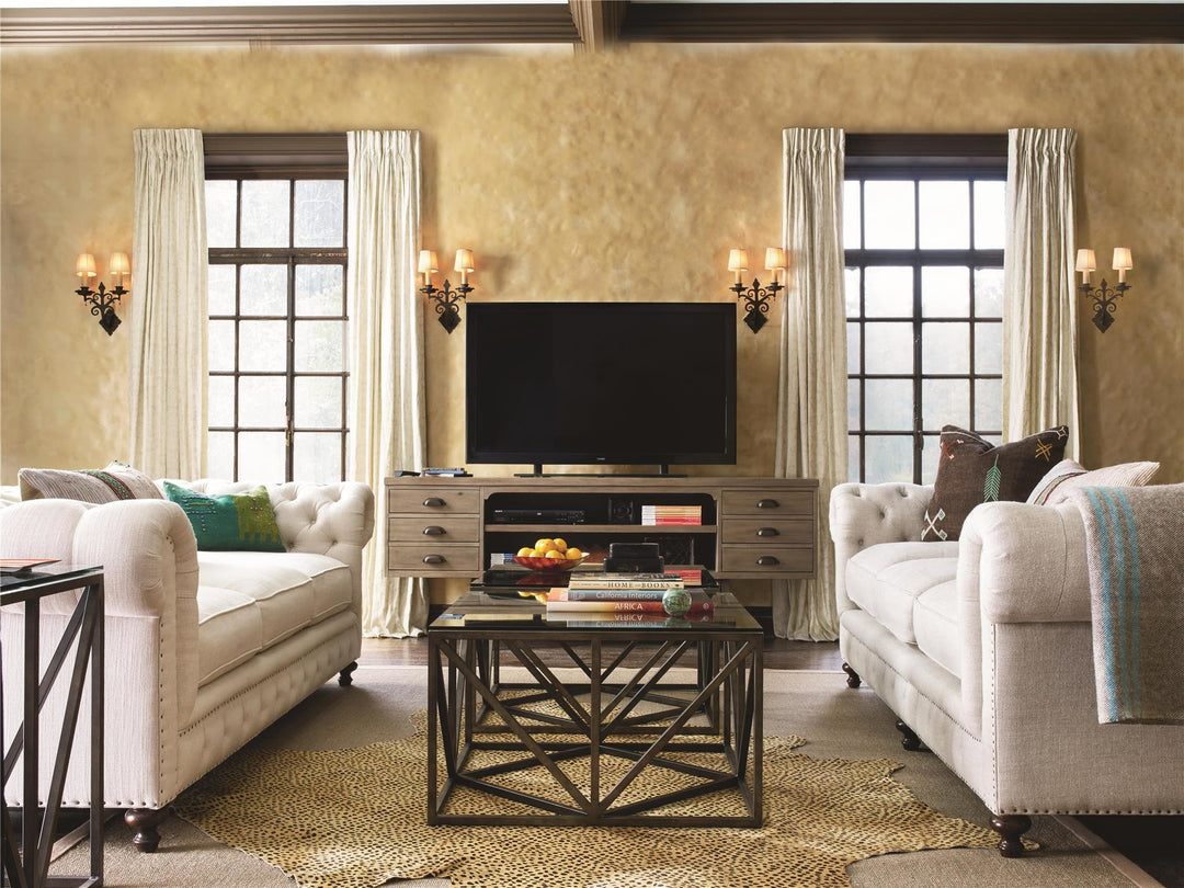 Truss Square Cocktail Table