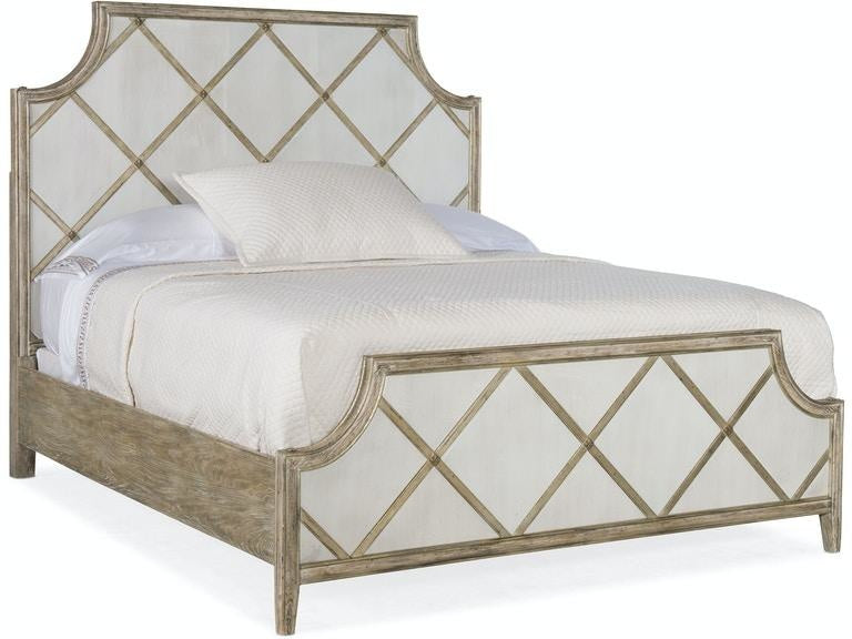 Sanctuary Diamont Canopy Cal King Panel Bed