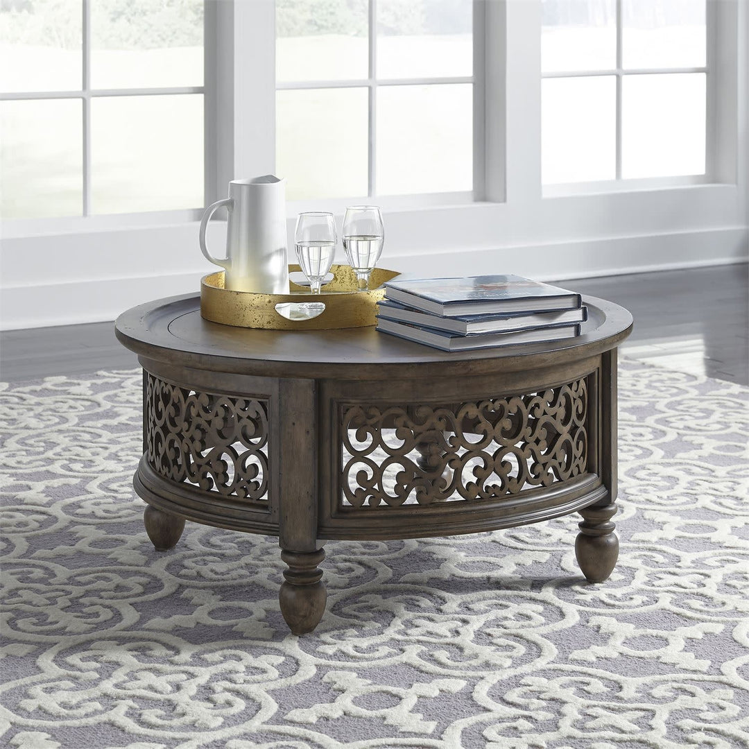 Parisian Marketplace Round Cocktail Table