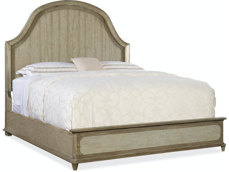 Alfresco Lauro Cal King Panel Bed with Metal