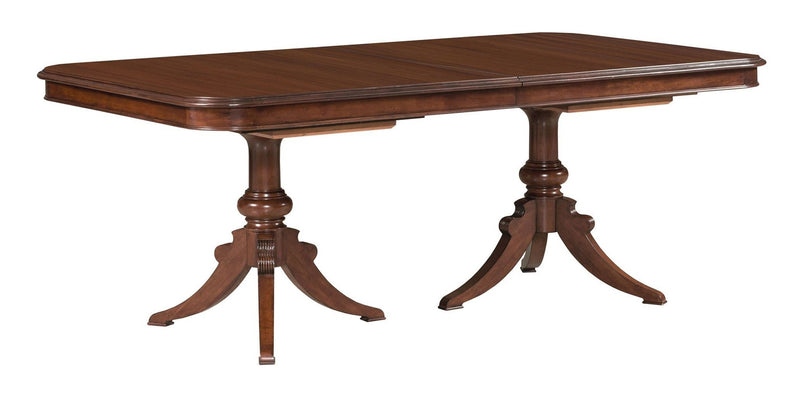 Hadleigh Double Pedestal Dining Table Complete