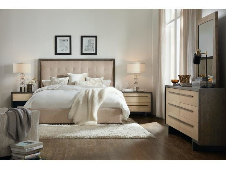 Miramar Point Reyes Angelico Queen Upholstered Panel Bed