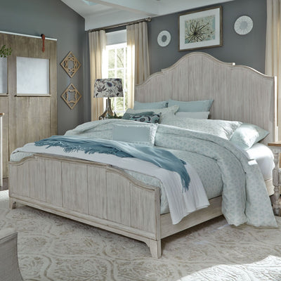 Farmhouse Reimagined King Panel Bed