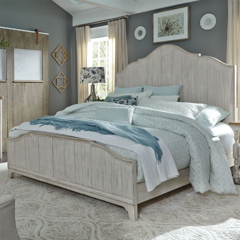 Farmhouse Reimagined Queen Panel Bed