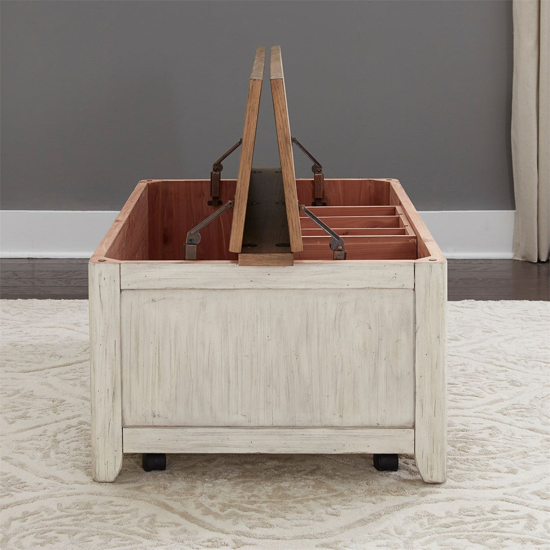 Farmhouse Reimagined Storage Trunk