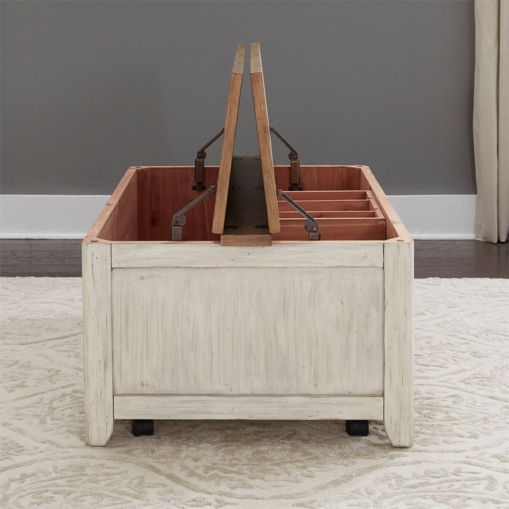 Farmhouse Reimagined Storage Trunk