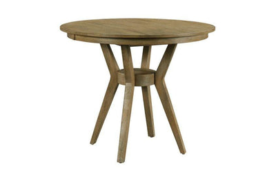 The Nook 44" Round Counter Height Dining Table Complete