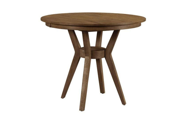 The Nook 44" Round Counter Height Dining Table Complete