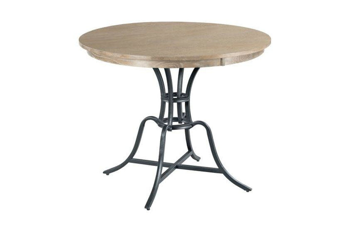 54" Round Counter Height Table Complete