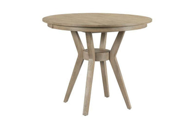 The Nook 44" Round Counter Height Dining Table Complete