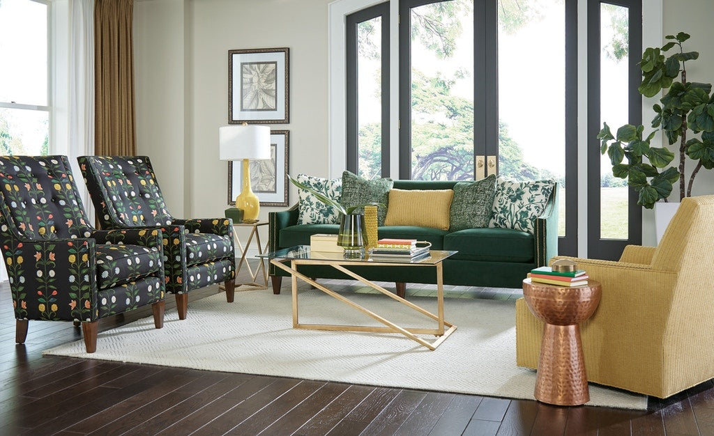 Emerald Green Sofa