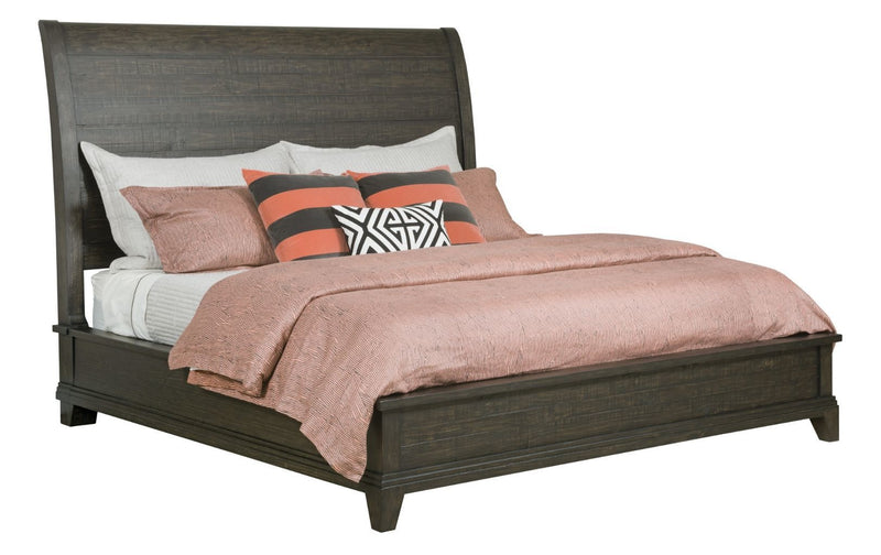 Eastburn Sleigh Queen Bed - Complete