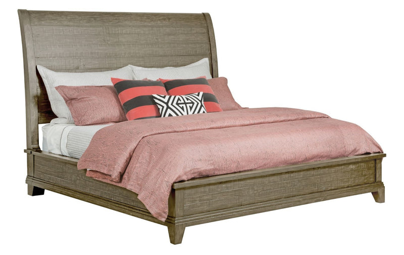 Eastburn Sleigh Queen Bed - Complete