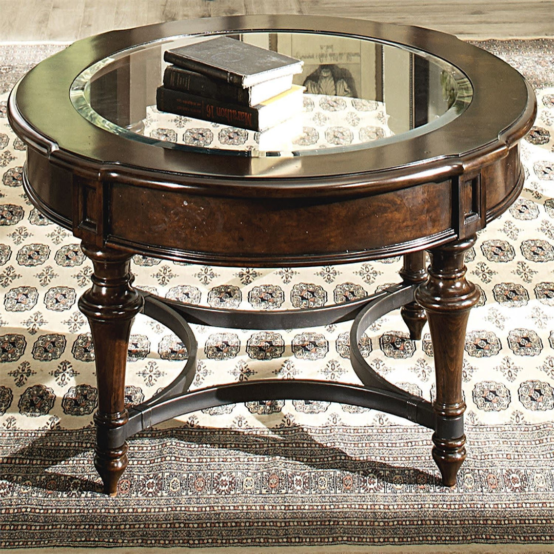 Kingston Plantation Round Cocktail Table CLEARANCE