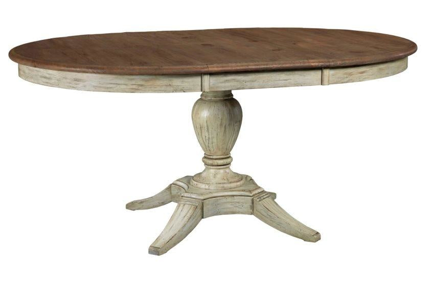 Weatherford Cornsilk Milford Round Dining Table