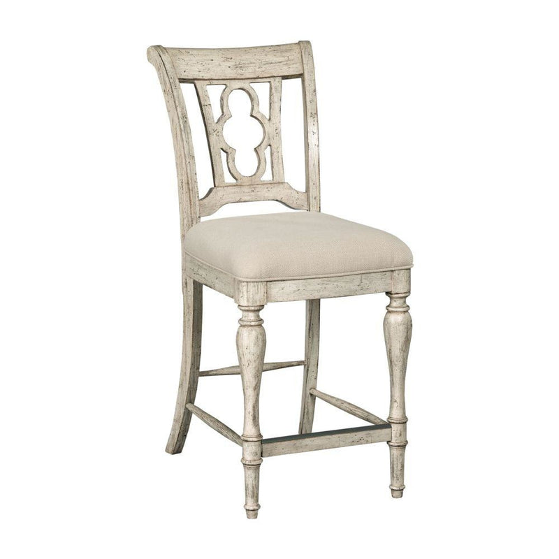 Weatherford Cornsilk Kendal Counter Height Side Chair
